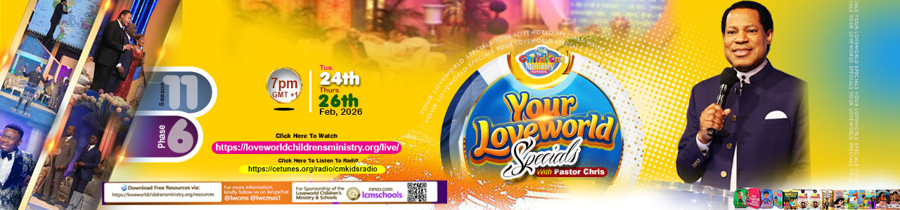 Your Loveworld Specials