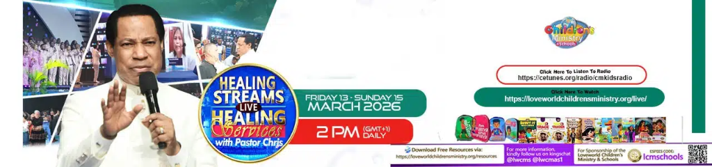 Healing Streams Live Healing Services - March 2026